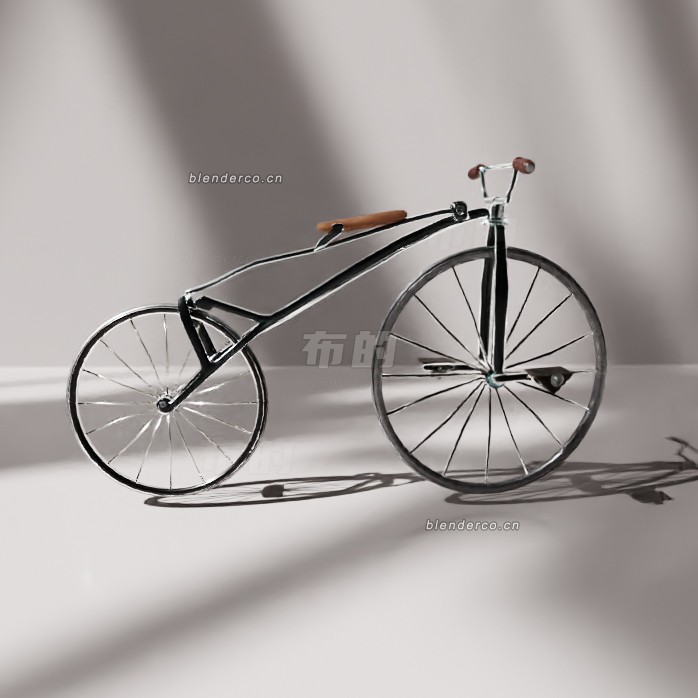 blender自行车模型_blender布的157