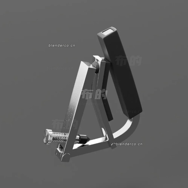 blender装配的变调夹模型_blender布的142