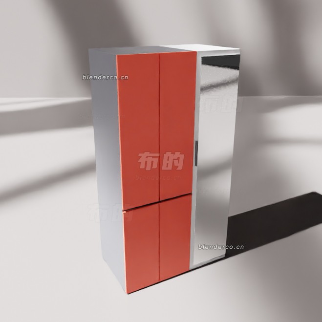 blender柜子模型_blender布的109