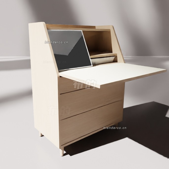 blender柜子模型_blender布的81
