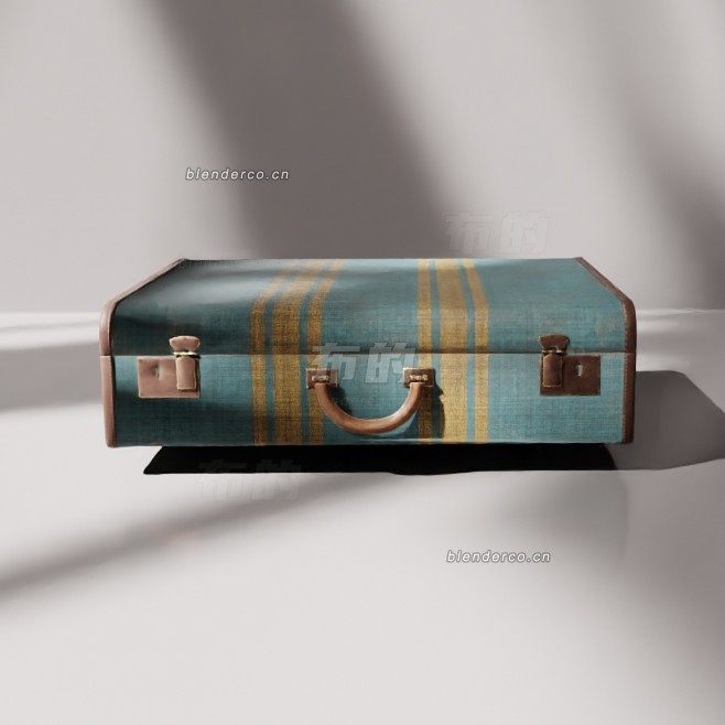 blender旧行李箱 ver06模型_blender布的73