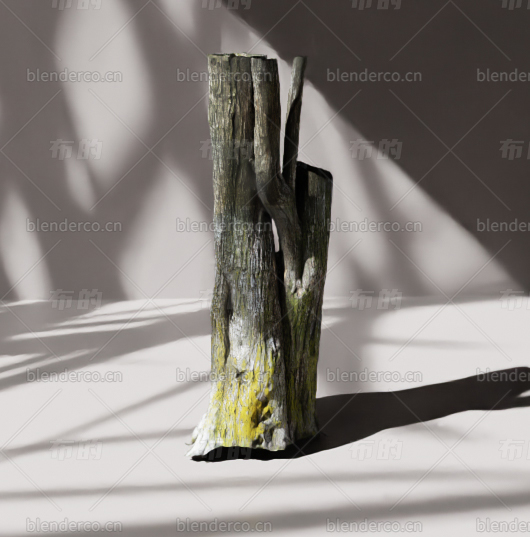 blender树桩枯木blender布的模型50