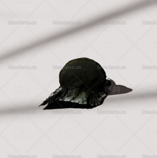 blender树桩枯木blender布的模型119