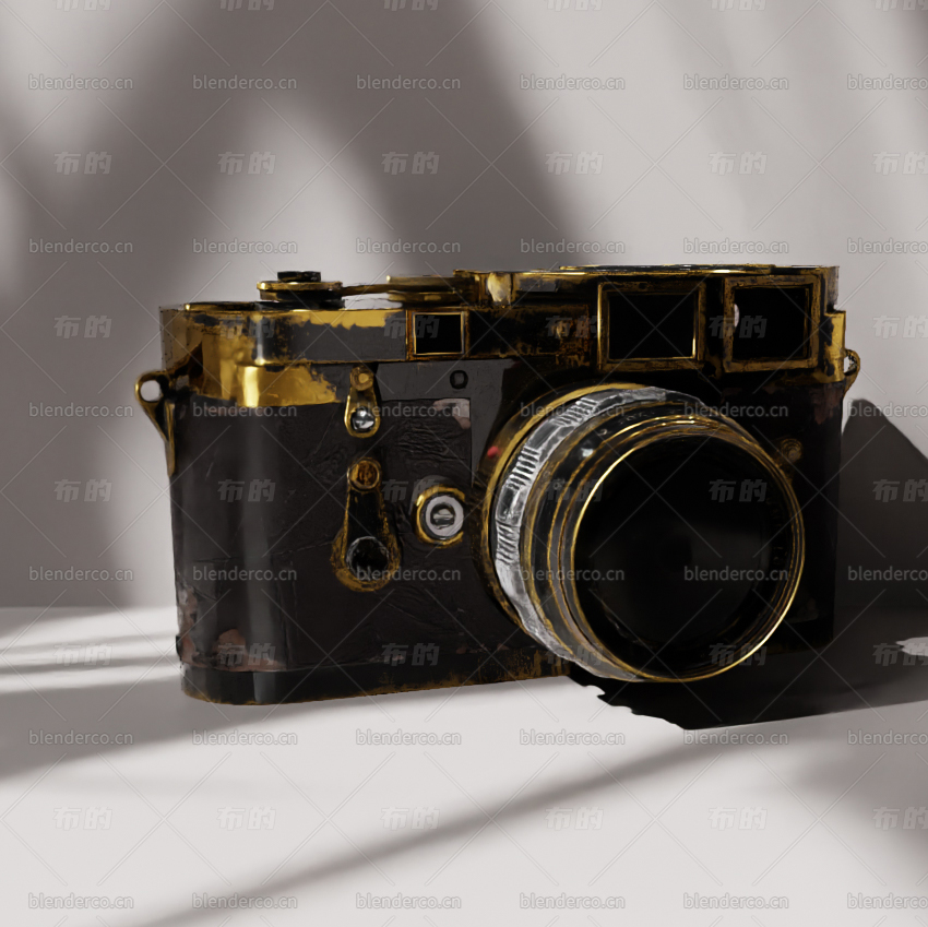 blender 照相机模型10