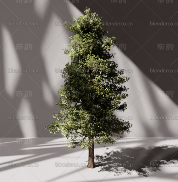 blender树木blender布的模型154