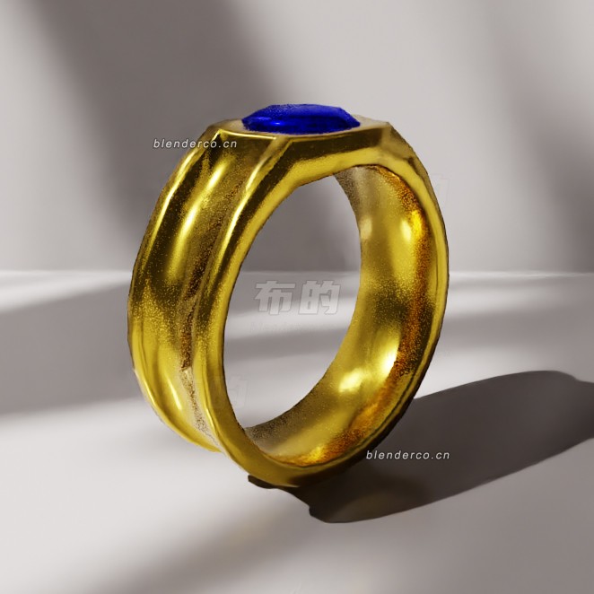 blender男士幻想戒指模型_blender布的39