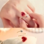 Đơn giản ngón tay trang sức nhẫn chỉ số ngón tay gió lạnh lưới đỏ nhẫn nữ sinh viên Nhật Bản và Hàn Quốc hipster tươi đuôi cá tính nhẫn vàng