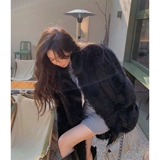 Coco Fur ‘Новый год подарок» многоцветный импорт Tuscana Fur All -In -Fur Poat
