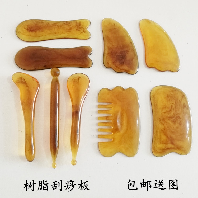 眼部面部拨筋棒女脸部足底经络点穴棒笔通用美容棒刮痧按摩板家用
