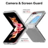 Samsung, совместимый складной шарнир, раскладной матовый чехол для телефона, прозрачный защитный чехол, 6, складывающийся экран