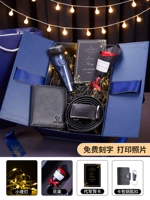 Бумажник, бритва, кожаный ремень, подарочная коробка, анти-кража