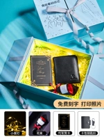 Бумажник, сладкая подарочная коробка с гравюрой, картхолдер, брелок, анти-кража