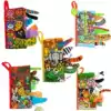 New jollybaby baby cloth book three-dimensional animal tail sound paper baby early education Zhiyi toys