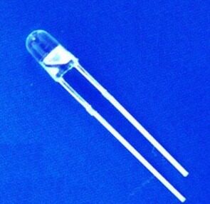 3MM white hair purple light without edge F3 Purple Light No Side Purple LED Light Pearl In-line LED light Highlight