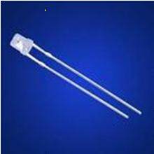 3MM fog-shaped flat head red light long feet LED flat head red fog-shaped diode astigmatism frosted