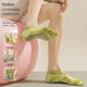 Tie-Dye Yoga Socks for Women, Professional Non-Slip Strap Five-Toe Socks, Fitness Beginners' Pilates Socks, Indoor Sports
