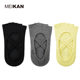 Meikan Women's Yoga Five-Toe Socks for Summer, Double Cross Strap Professional Non-Slip Floor Socks