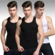 Áo ba lỗ nam cotton mỏng thanh lịch bó sát thể thao áo vest nam mùa hè áo liền thân màu sắc Hàn Quốc áo khoác vest nam hàn quốc