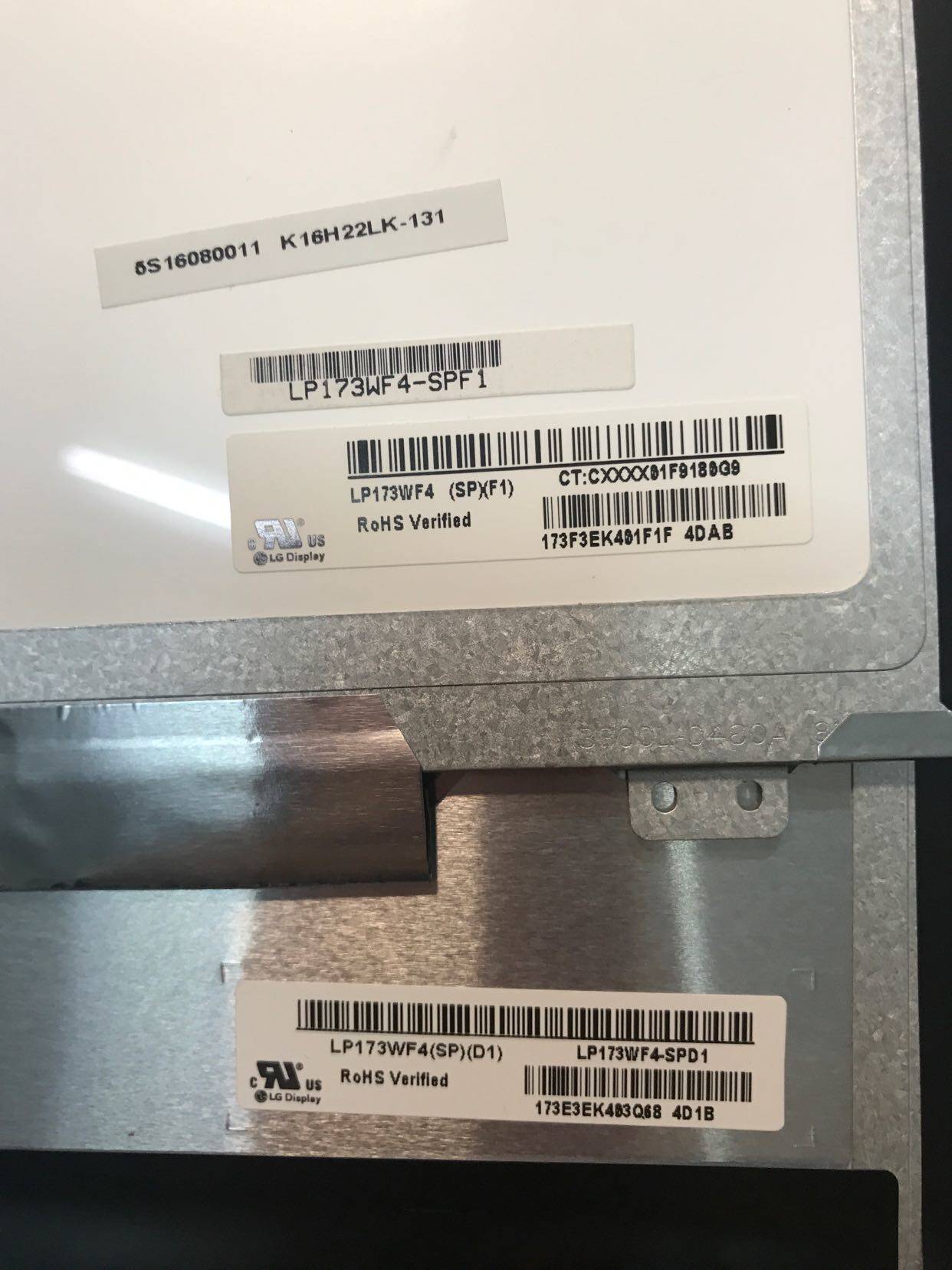 Y70-70 Y70-70 0 B173HAN01 LTN173HL01 LP173WF4 LP173WF4 SPF1 SPF1 IPS LCD screen