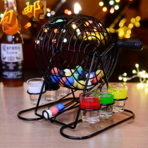 Drinking toys Entertainment wine American lottery machine Drinking props Drinking games Bar supplies Turntable wine