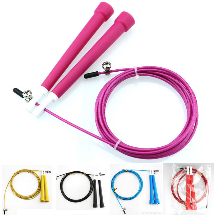 Weight loss fitness exercise, special steel wire skipping rope for high ...