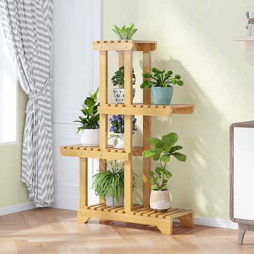 Креативная стойка для хранения цветов, напольная стойка для балкона, гостиной, новинка 2025 года, кронштейн для цветочного горшка, стеллаж для выставки товаров, стеллаж для выставки товаров