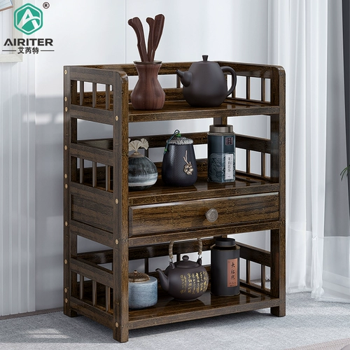 Чай из натурального дерева, чайный сервиз, коробочка для хранения, система хранения