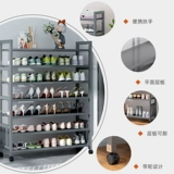 Полка для обуви для дома, простая дверца общежития, новый стиль 2025, прочный и долговечный, красивый шкаф для обуви в помещении, экономичный бамбук