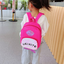 Children girl mermaid princess schoolbag kindergarten model suitable for small class 2021 new autumn baby personality