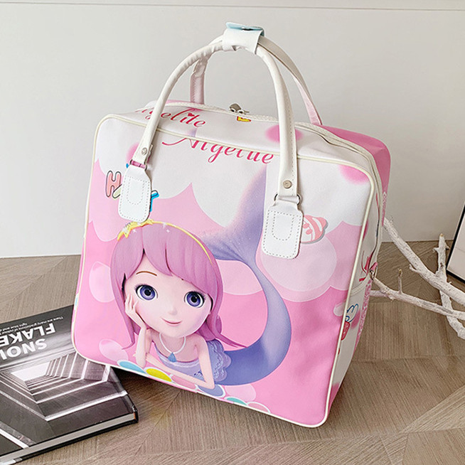 Travel Bag Cashier Bags Cartoon Admitted to stay in school Children's summer camp luggage Luggage Carry-on Bag