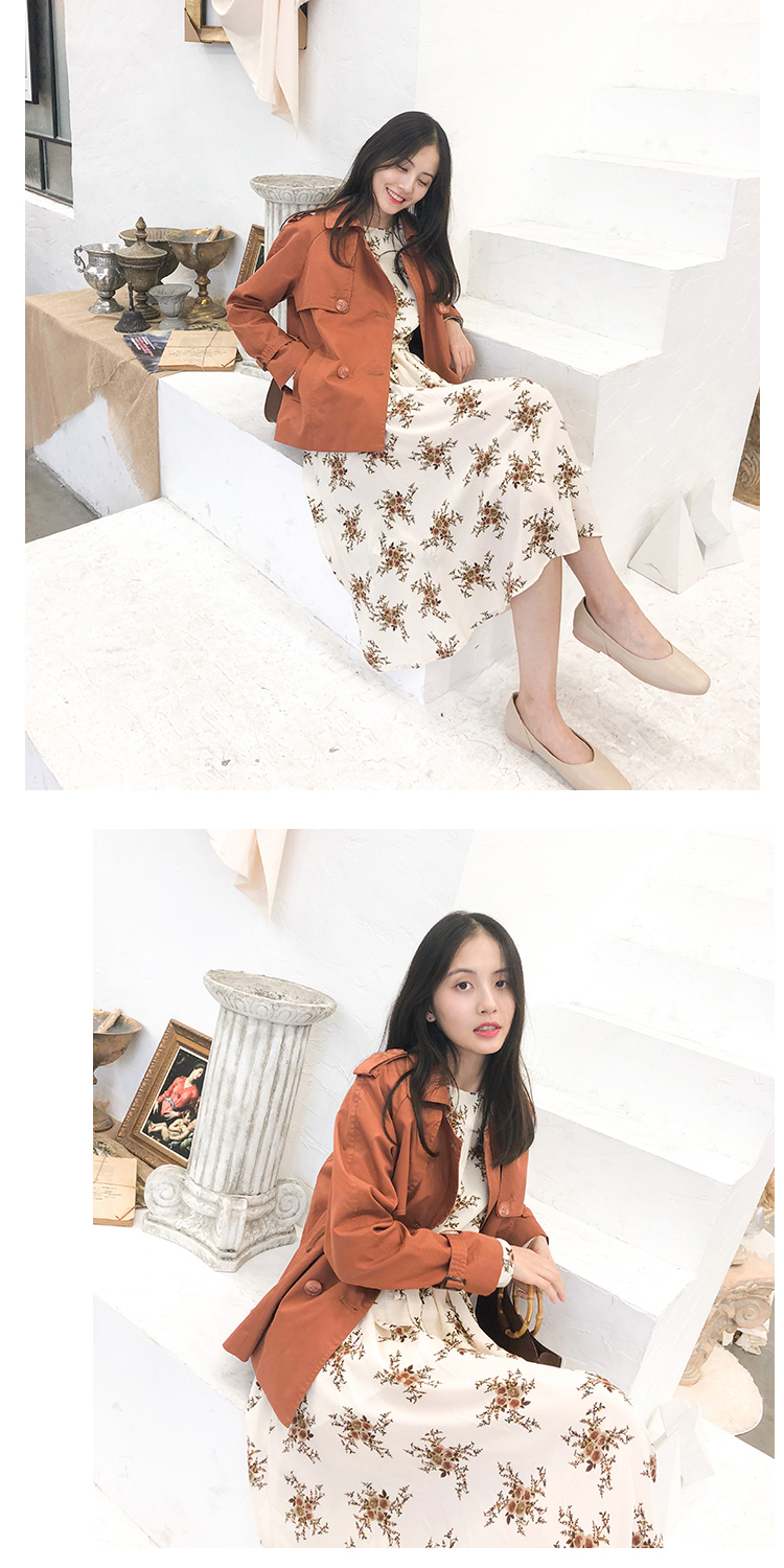 Trench pour femme SLTOWN     en Coton - Ref 3227901 Image 19