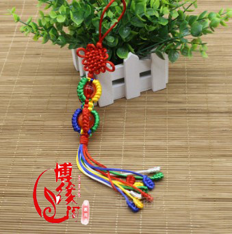 Bo Lin Bao with pestle pestle with Jinxing Tibet pure hand - made textile hanging cross - gold junction