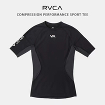 现货 RVCA 专业竞赛款巴西柔术 MMA 拳击健身  紧身衣 防磨衣