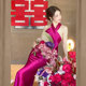 Morning gown female bride new Chinese style cheongsam wedding morning shooting small dress wedding dragon fruit rose red high-level niche