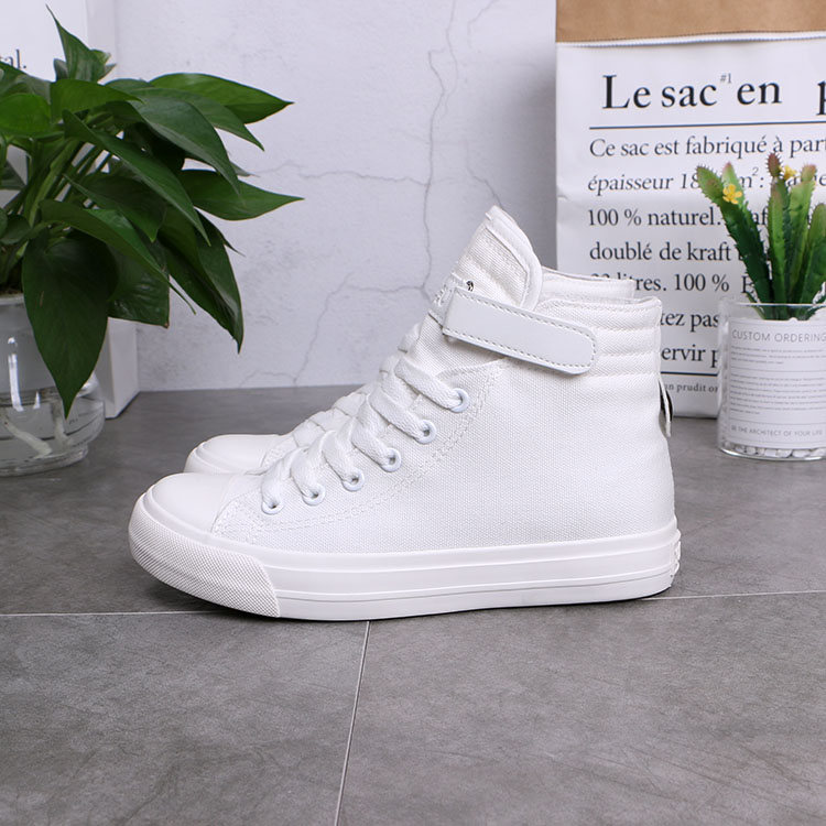 Spring 玲儿 bầu trời mùa xuân mỏng manh để giúp đôi giày vải đen thuần khiết nữ sinh viên phiên bản Hàn Quốc của đôi giày đen hoang dã giầy elly