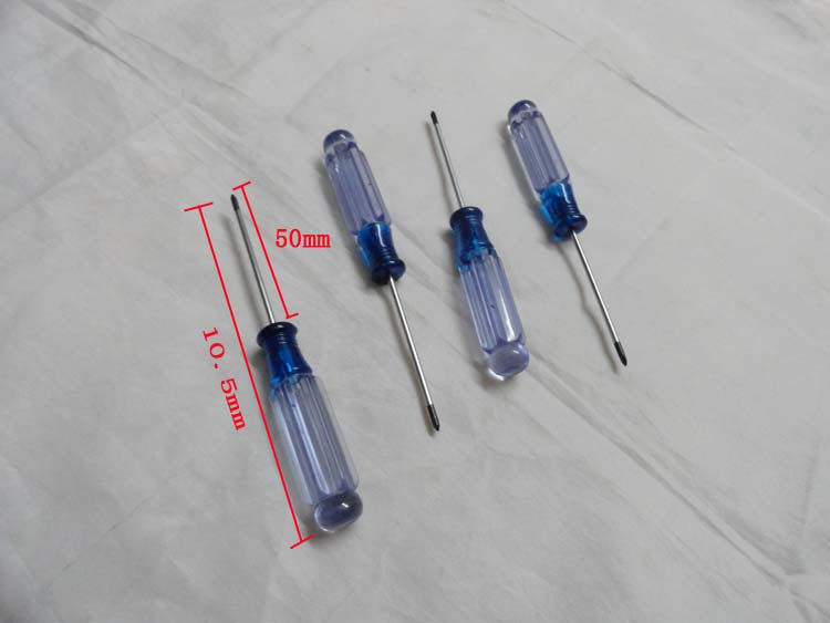 2 * 50MM word with magnetic screw opener screw opener knife screw driver with magnetic small screwdriver