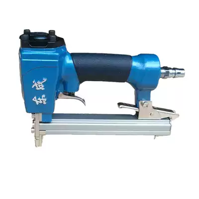 Dongcheng pneumatic nail gun decoration code nail steel nail mosquito nail 1013J small code nail gun woodworking tool wooden frame nail