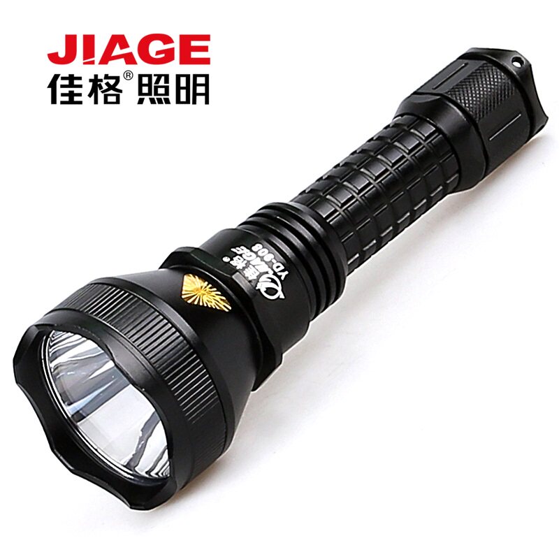 Tyagge explosion light aluminium alloy rechargeable flashlight far shot large capacity super bright home outdoor patrol light
