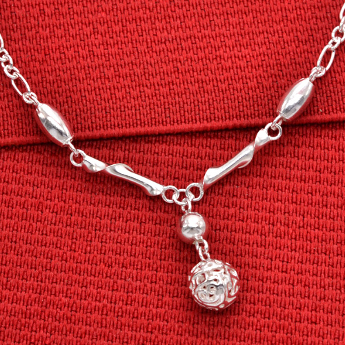 Chaine de cheville Femme OTHER   en Argenterie - Ref 3103961 Image 4