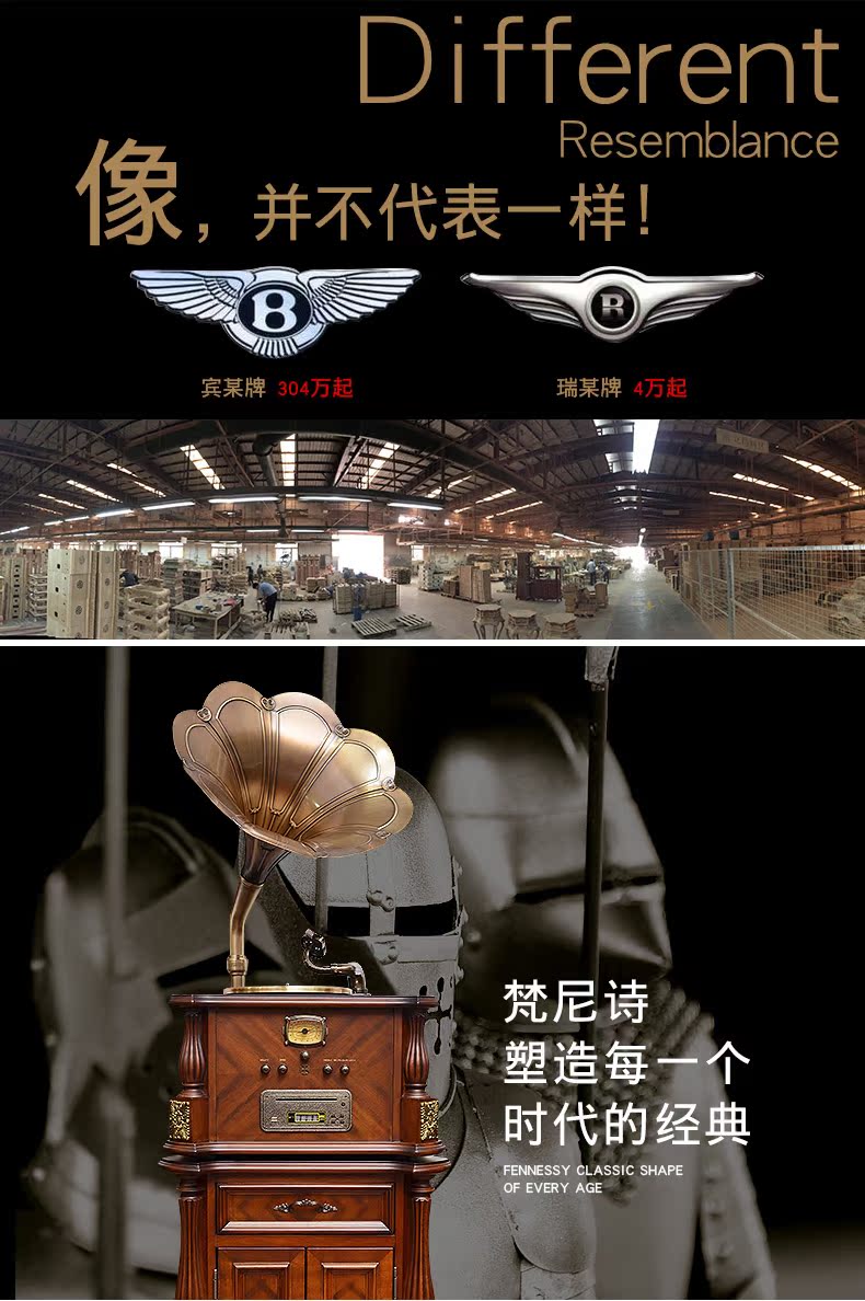 đầu đĩa than yamaha gt 2000 [Vannies] F1877-68A Máy ghi âm vinyl ghi âm cổ máy phát LP ghi chức năng WiFi 	đầu đọc đĩa than giá rẻ