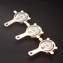 Bar soul imported Japanese plum blossom type four-corner filter ice filter ice separator Strainer special wine set