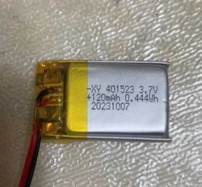 401523聚合物锂电池120Mah显示屏保温杯 充电手电筒锂电池 501525