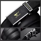 Septwolves, подарочная коробка, мужской комплект, автоматический бумажник, ремень, подарок на день рождения