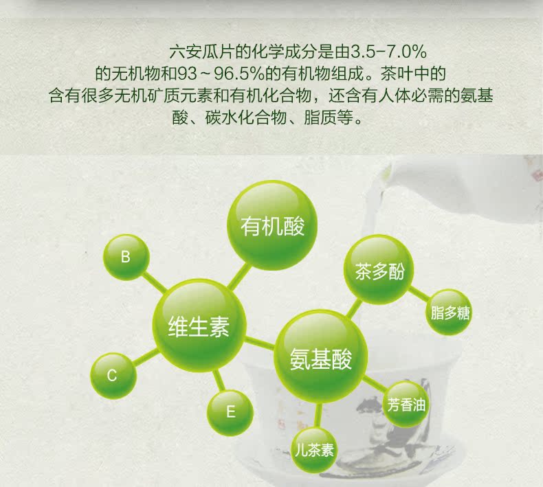 汉唐清茗 绿茶 特二级六安瓜片 2016新茶 罐装春茶 手工茶叶 包邮