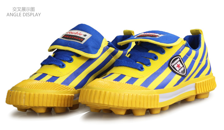 Chaussures de football DOUBLE STAR en toile - la technologie de ligne Fly, Fonction de pliage facile - Ref 2447200 Image 15