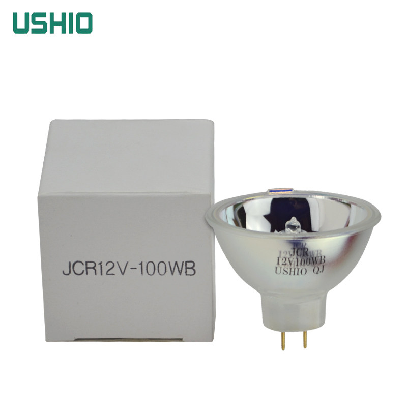 Spot Japan USHIO Halogen Cup Light JCR12V-100WB Projector Optical Instrument Light Cup
