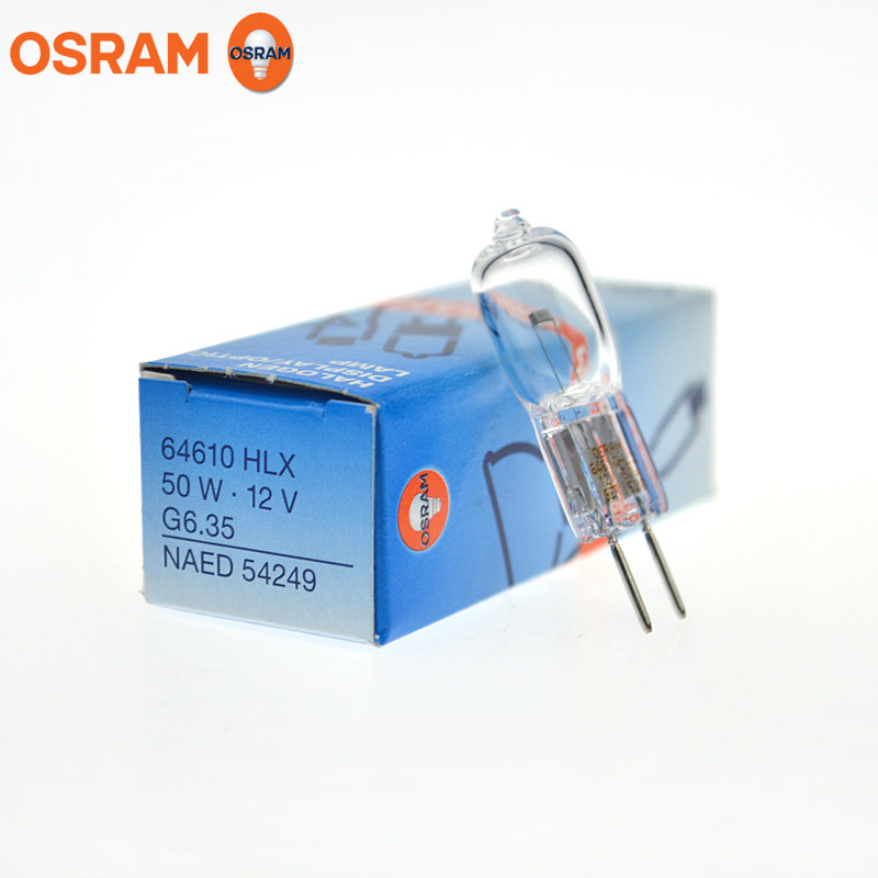OSRAM HLX 64610 12V50W BRL Bulb 12V 50W Microscope Slit Lamp NAED 54249