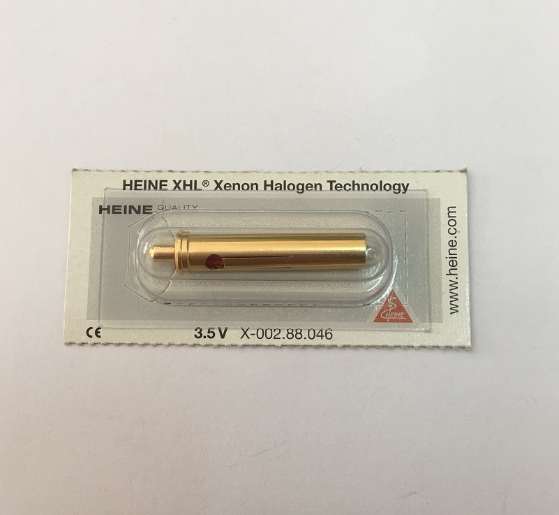Heine Haini #046 XHL# X-002 88 046 Eyelasses bulbs 3 5V native to Germany