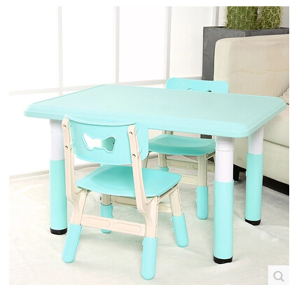 Kids tables and chairs kits kindergarten tables and chairbaby toy game learning classroom tables combined plastic small tables
