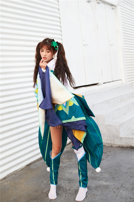 Firefly cosplay Dan Fengqiu mùa thu dịch vụ đạo cụ tóc giả Yin Yang Shi Shi Ying cỏ COS quần áo tóc giả đạo cụ tại chỗ đồ cosplay gợi cảm